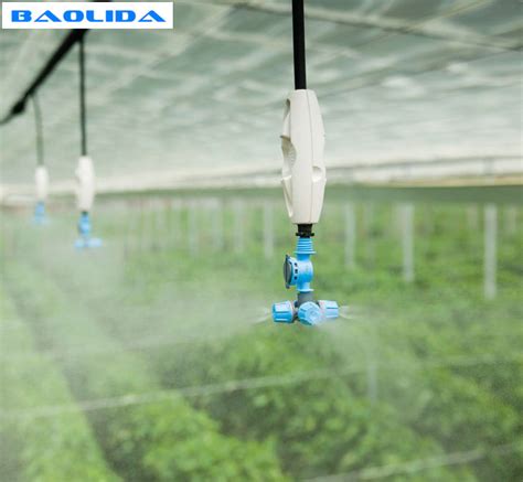 Automatic Misting Greenhouse Irrigation System Sprinkler Irrigation For ...