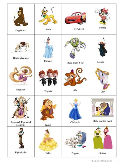 Funny grammar with Disney sharacters. | Character activities, Grammar ...