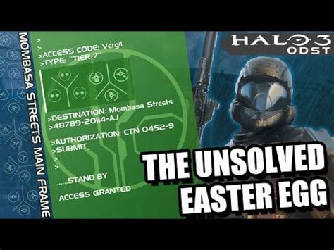 Hunting the last UNSOLVED Halo 3 ODST Easter Egg (Secret Glyph Project) : r/halo