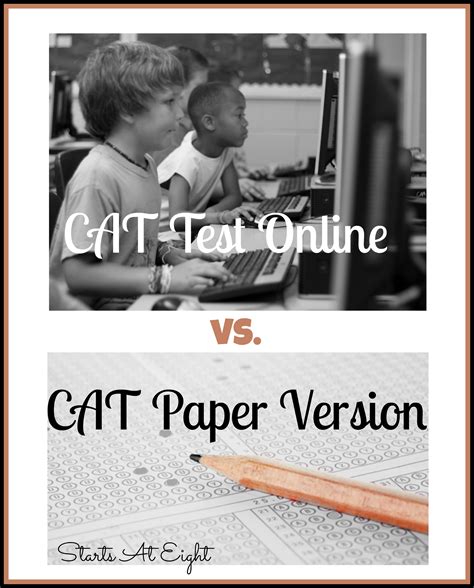 CAT Test Online vs. CAT Paper Version - StartsAtEight