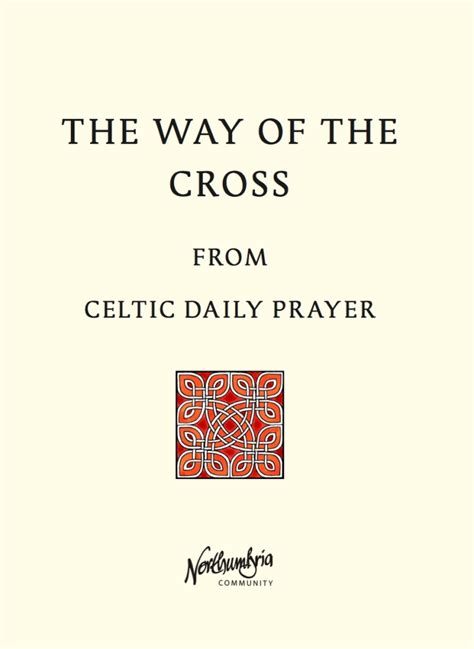 The Way of the Cross Liturgy Booklet - Northumbria Community Shop