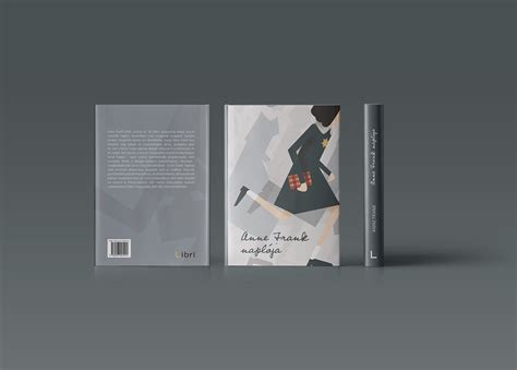 Book cover of Anne Frank's diary on Behance