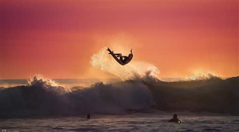 art, Desktop, Sea, Sport, Summer, Sunset, Surfing, Waves Wallpapers HD / Desktop and Mobile ...