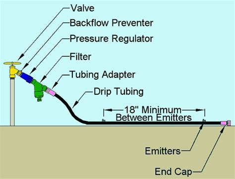 Drip Irrigation Layout Plan