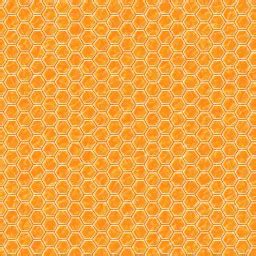 "Honeycomb", Orange Background Pattern | Free Website Backgrounds