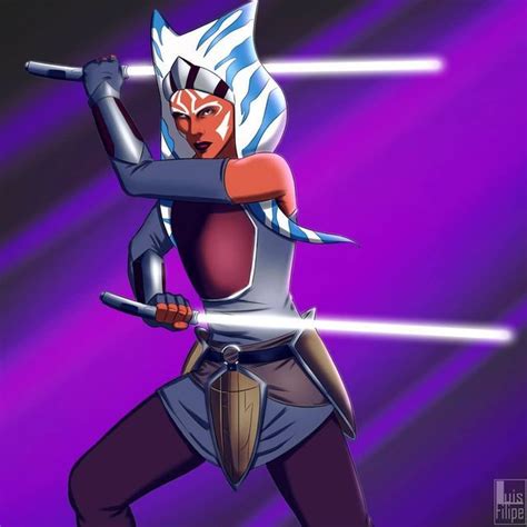 Luis Filipe on Instagram: "Ahsoka Tano #starwars #starwarsrebels #ahsokatano #fanart #artwork # ...