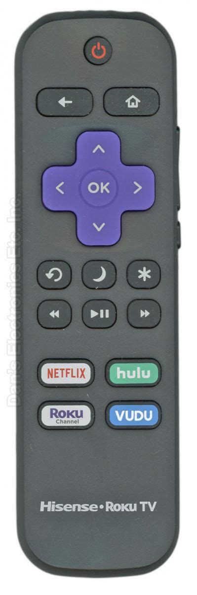 Buy HISENSE HURCRUS21G ROKU -HURCRUS21G TV Remote Control