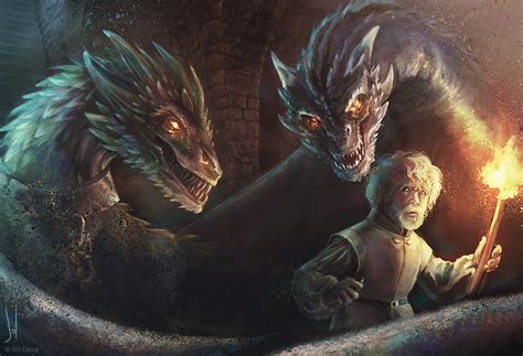 Tyrion Lannister and the Dragons by SolDevia on DeviantArt