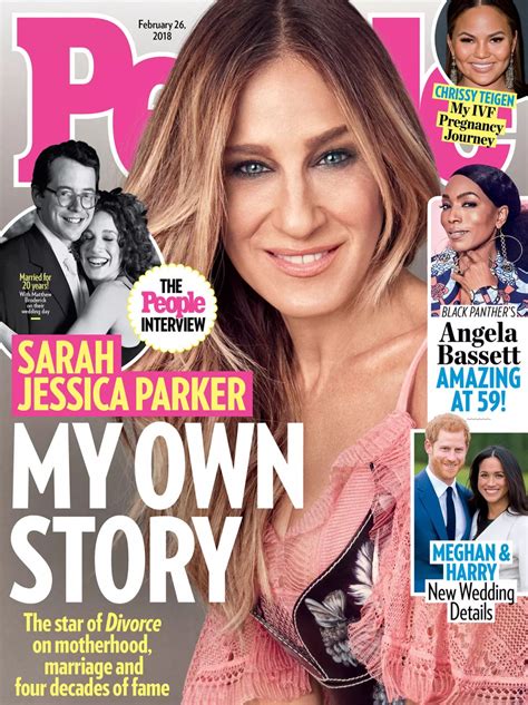 Sarah Jessica Parker covers PEOPLE Magazine