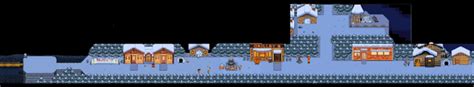 Snowdin Town Full Map : r/Undertale