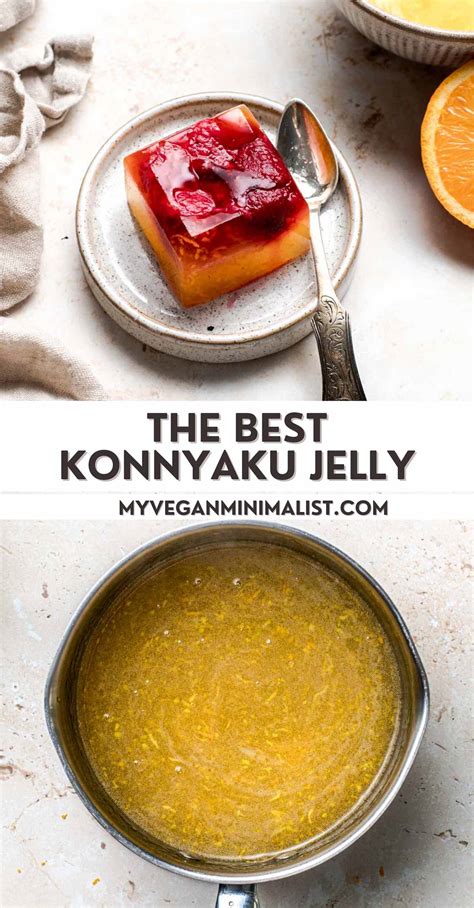 Konnyaku Powder Jelly (3-Ingredient Candy) - My Vegan Minimalist