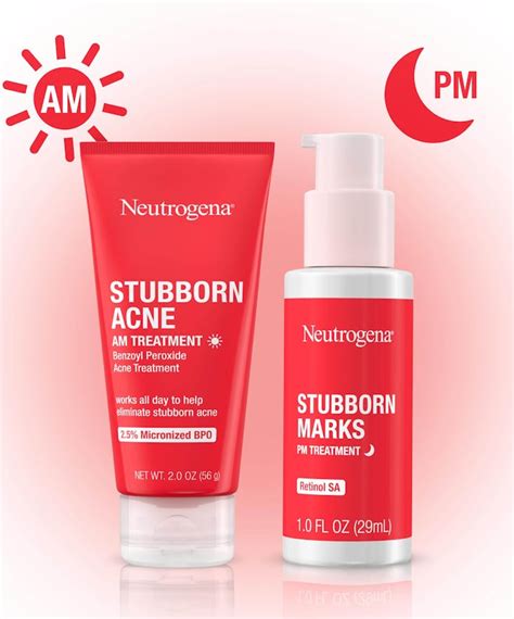 Stubborn Acne & Stubborn Marks Treatment Bundle | NEUTROGENA®