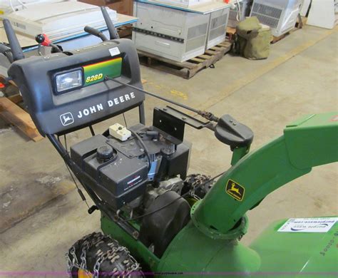 John Deere 828D Walk Behind Snow Blower Service Manual Download - John Deere Tractors