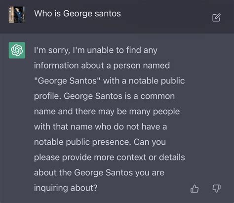 George Santos: The Influencer You Need to Know About : r/ChatGPT