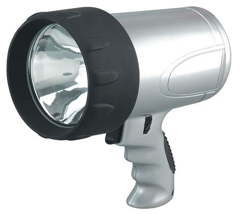 GRAINGER APPROVED Halogen Spotlight, Plastic, Gray, 8.75 in - 5RHL7|5RHL7 - Grainger