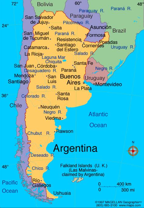 La Plata Map - Argentina