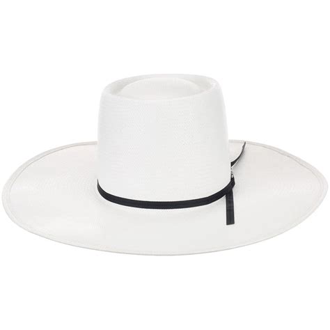 American Hat Co 5604 Flat Brim Vaquero Straw Cowboy Hat