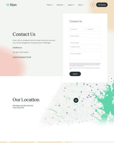 20 Best Contact us Page Examples For Design Inspiration - SaaS Landing Page