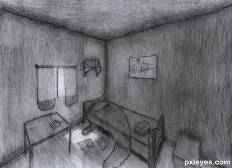 how to draw a dark room - dannie-desai