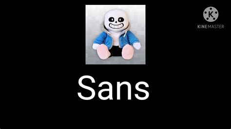 sans au themes part 1 - YouTube