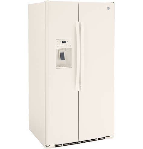 Best Buy: GE 25.3 Cu. Ft. Side-by-Side Refrigerator with External Ice ...