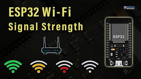 Get ESP32 WiFi Signal Strength (Arduino) & RSSI Value