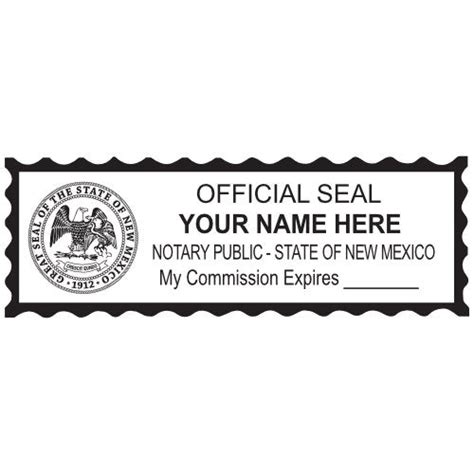 New Mexico Notary Stamp and Seal | Pro Stamps