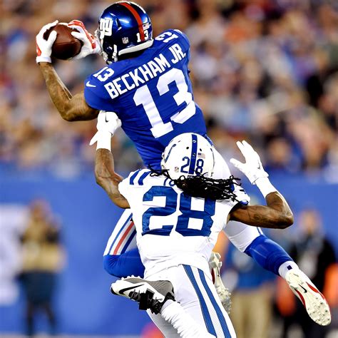 Odell Beckham Jr. steps up on bleak night for Giants - New York Giants ...