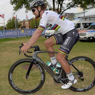 Peter Sagan headed out for a training ride at the Tour Down Under ...