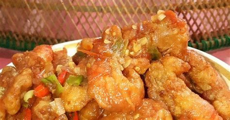 Resep Udang goreng tepung saus asam manis oleh Fina - Cookpad