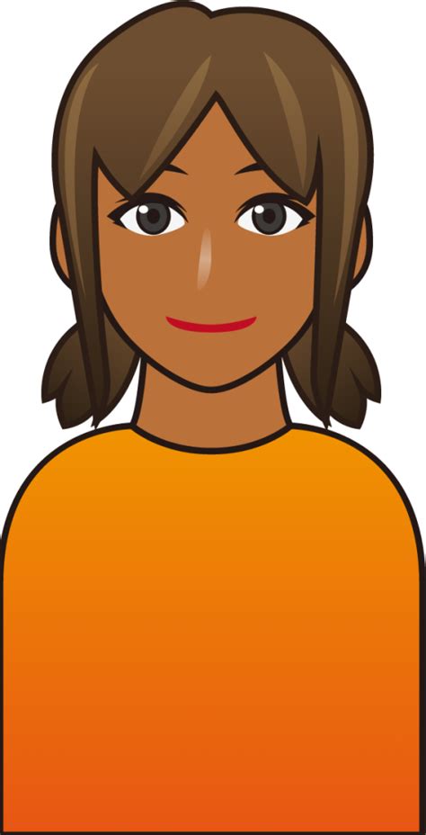 "woman (brown)" Emoji - Download for free – Iconduck