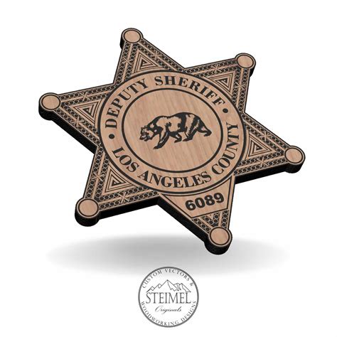 Los Angeles County Sheriff Badge - Patriot Nation Design