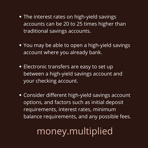 What is a High Yield Savings Account | Money Multiplied