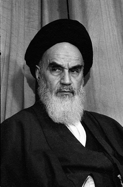 Alfred Yaghobzadeh Photography | Ayatollah Khomeini, the leader of Iran ...