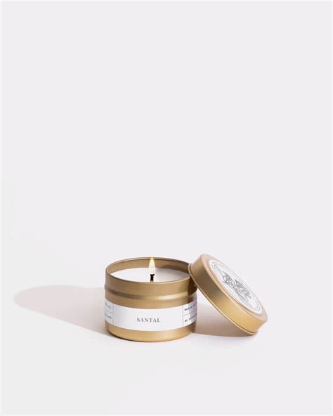 Santal Gold Travel Candle – Brooklyn Candle Studio