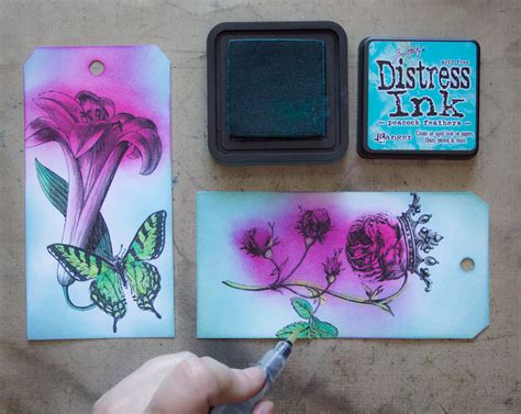 Fun Distress Ink Techniques! Learn a Trick or Two!