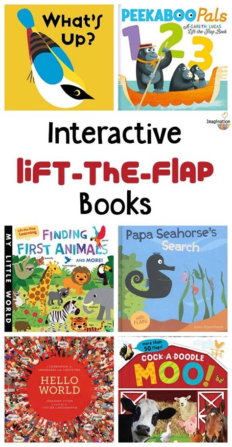 Interactive Lift-the-Flap Books for Kids | Imagination Soup | Book reviews for kids, Toddler ...