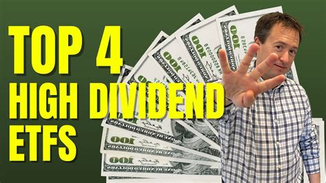 Top 4 High Dividend ETFs To Buy - YouTube