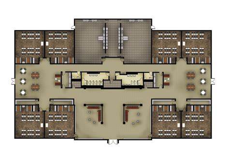 Albuquerque Middle School | Dani Mazza | Archinect School Floor Plan ...