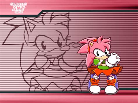 :SB: Classic Amy Rose by LeatherRuffian on DeviantArt