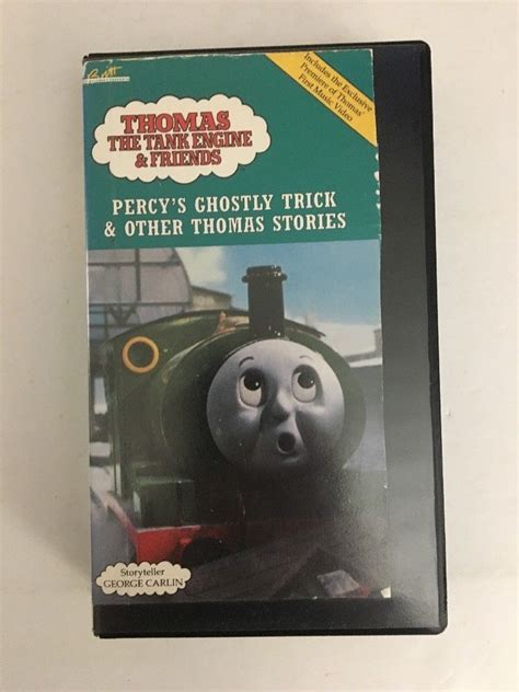 Thomas the Tank Engine & Friends Percy’s Ghostly Trick VHS-TESTED-RARE VINTAGE - VHS Tapes