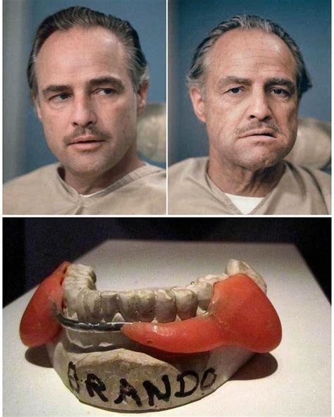 Cinéma on Instagram: “Marlon Brando's mouthpiece for “The Godfather ...