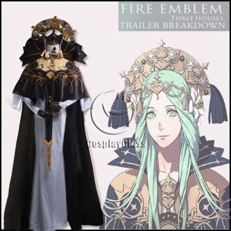 Fire Emblem Three Houses Rhea Cosplay Costume - CosplayClass