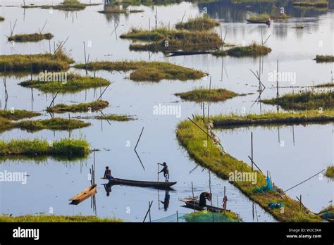 Loktak Lake, near Imphal, Manipur, India Stock Photo - Alamy