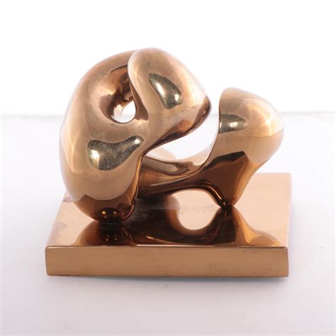 Eli Karpel Brass Metal Sculpture "Amphion & Zethus," Late 20th Century | EBTH