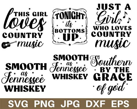 Country Music Svg, Country Music Png, Country Svg, Country Girl Svg, Country Song Svg, Digital ...