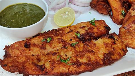 Spicy, Crispy And Juicy Lahori Fish Fry | Masala Fish Fry | Easy Fish ...