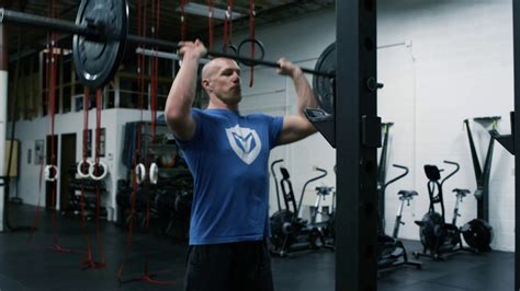 Barbell Overhead Press - How To - YouTube