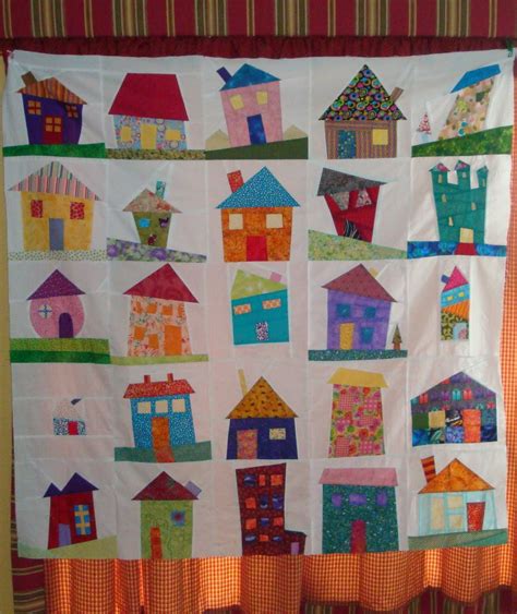 Simply Sandy: My Wonky House Quilt