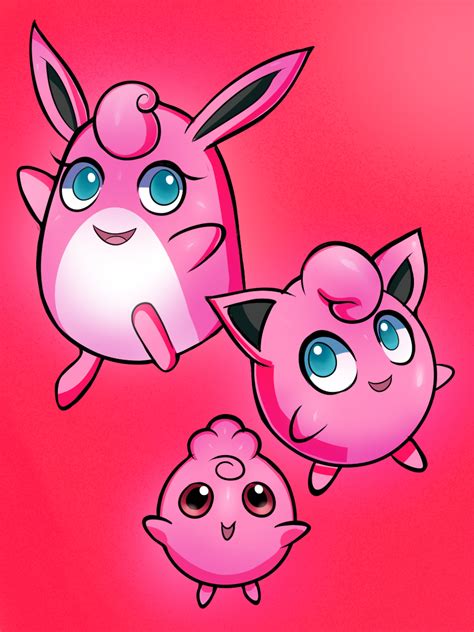 50 best ideas for coloring | Pokemon Jigglypuff Evolution